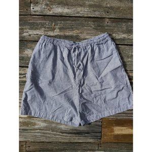 Jennifer Moore Black and White Checked Shorts  Flat Front With Pockets Size L